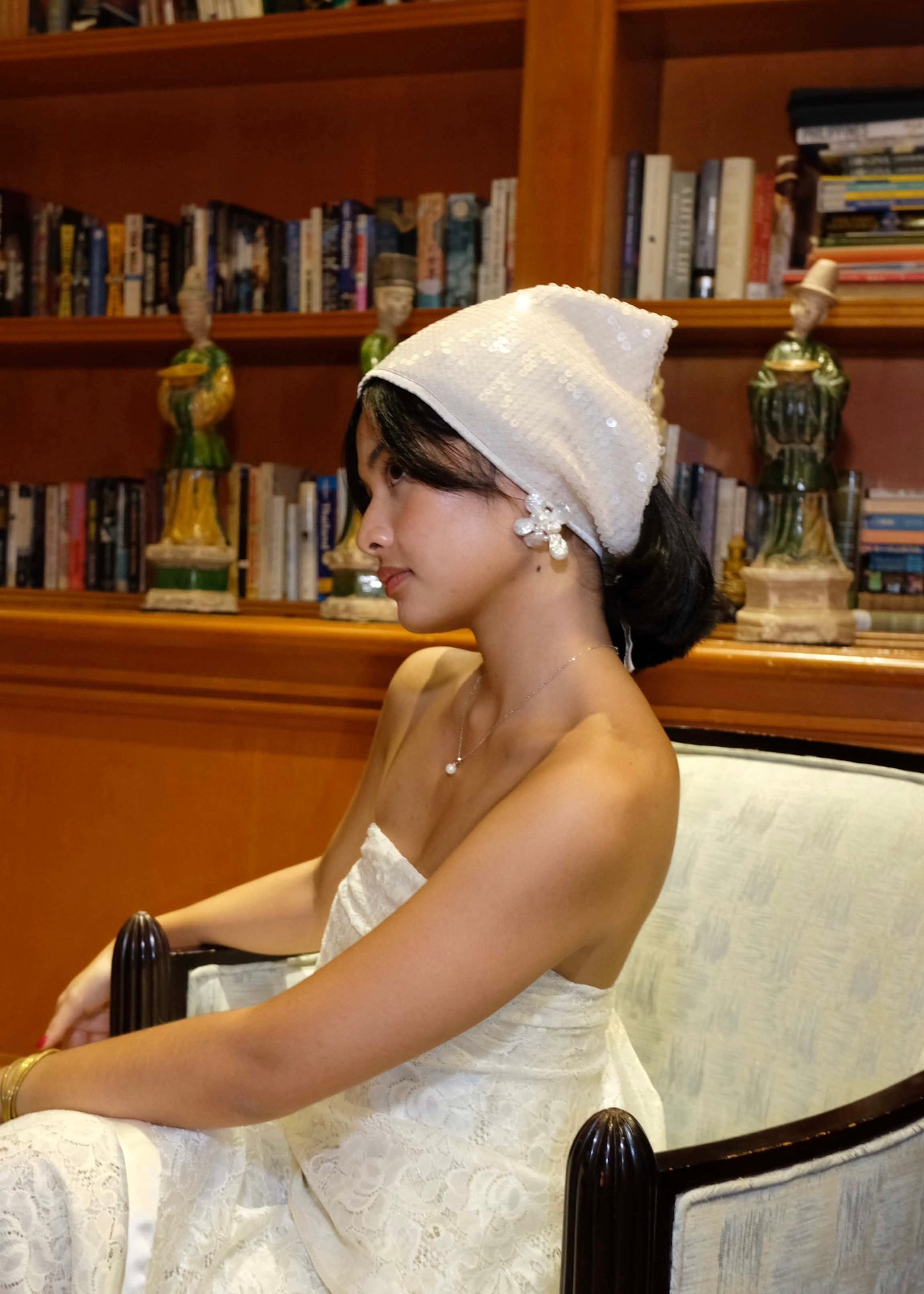 SUGAR SPICE HEADSCARF IN CLOUD